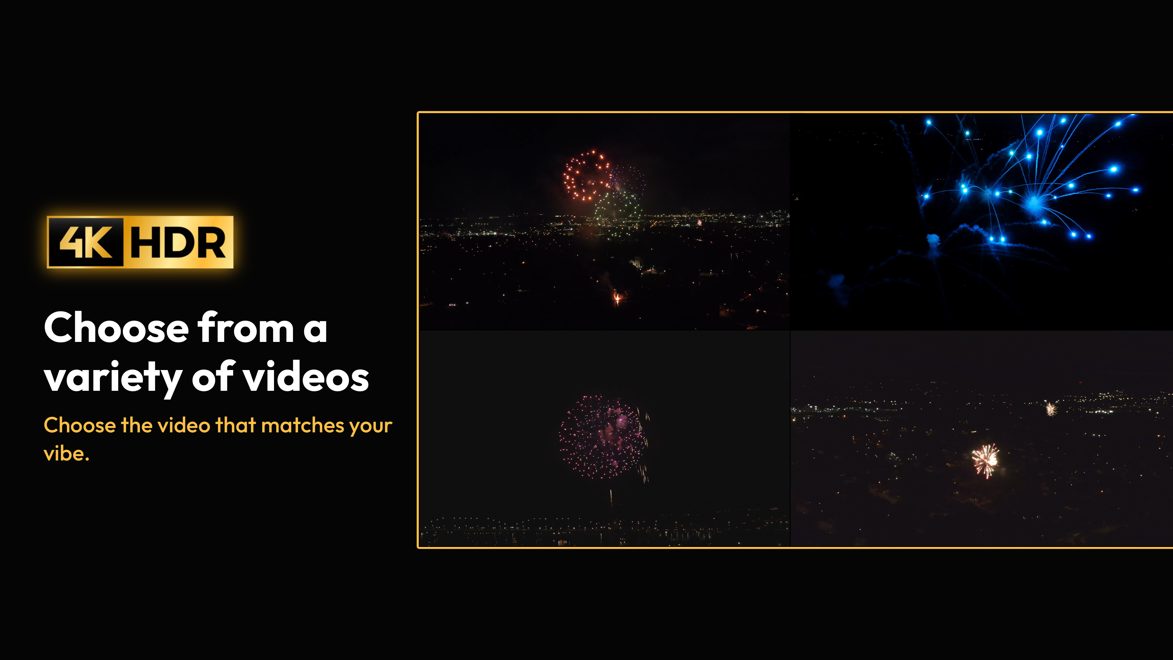 Endless Fireworks: 4K screenshot 3
