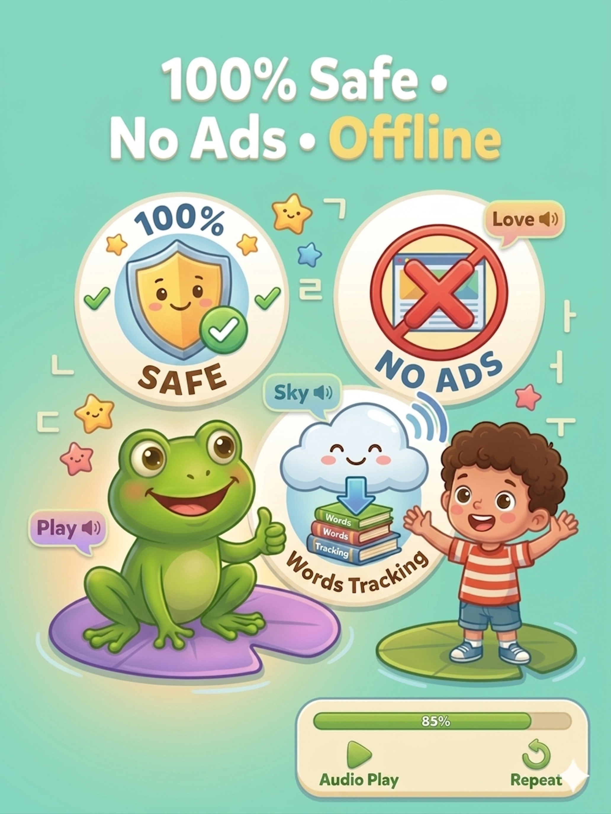 English for Kids: Learn, Play