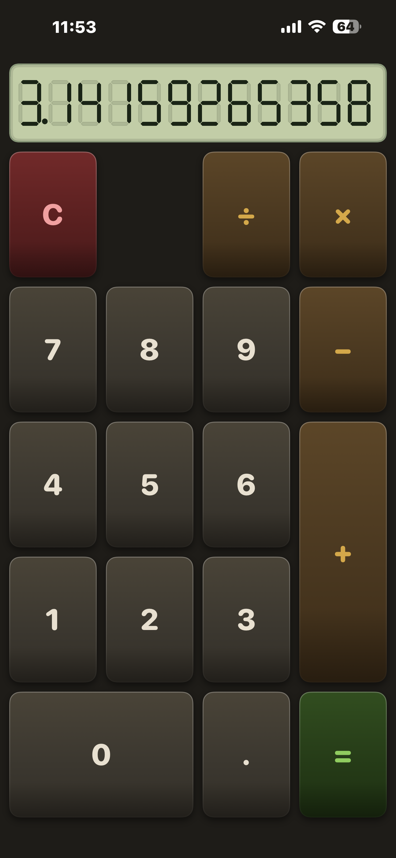 Retro Calc - Simple Calculator screenshot 6
