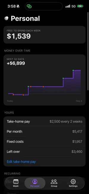 Budgetti screenshot 4