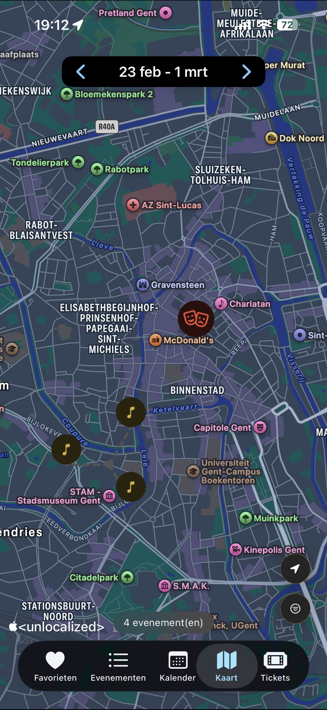 Cultuur Gent screenshot 5
