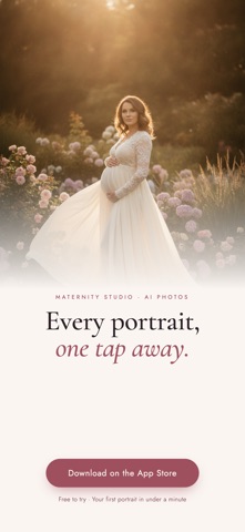 Maternity Studio: AI Photos iPhone screenshot