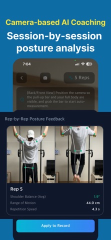 WashFit: AI Workout Coach Screenshot 4 of 7
