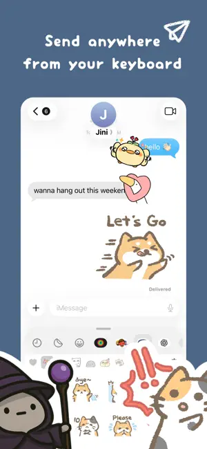Jini Stickerbook - Stickers screenshot 2