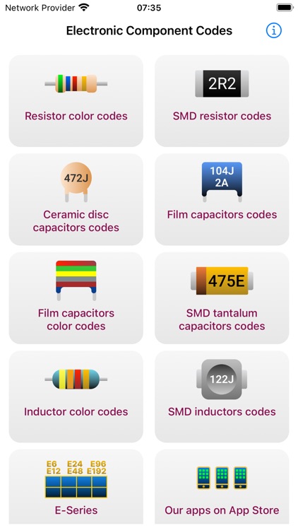 Electronic Component Codes