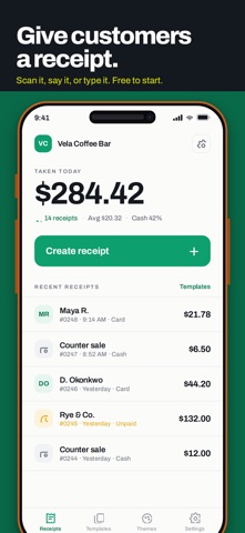 App screenshot