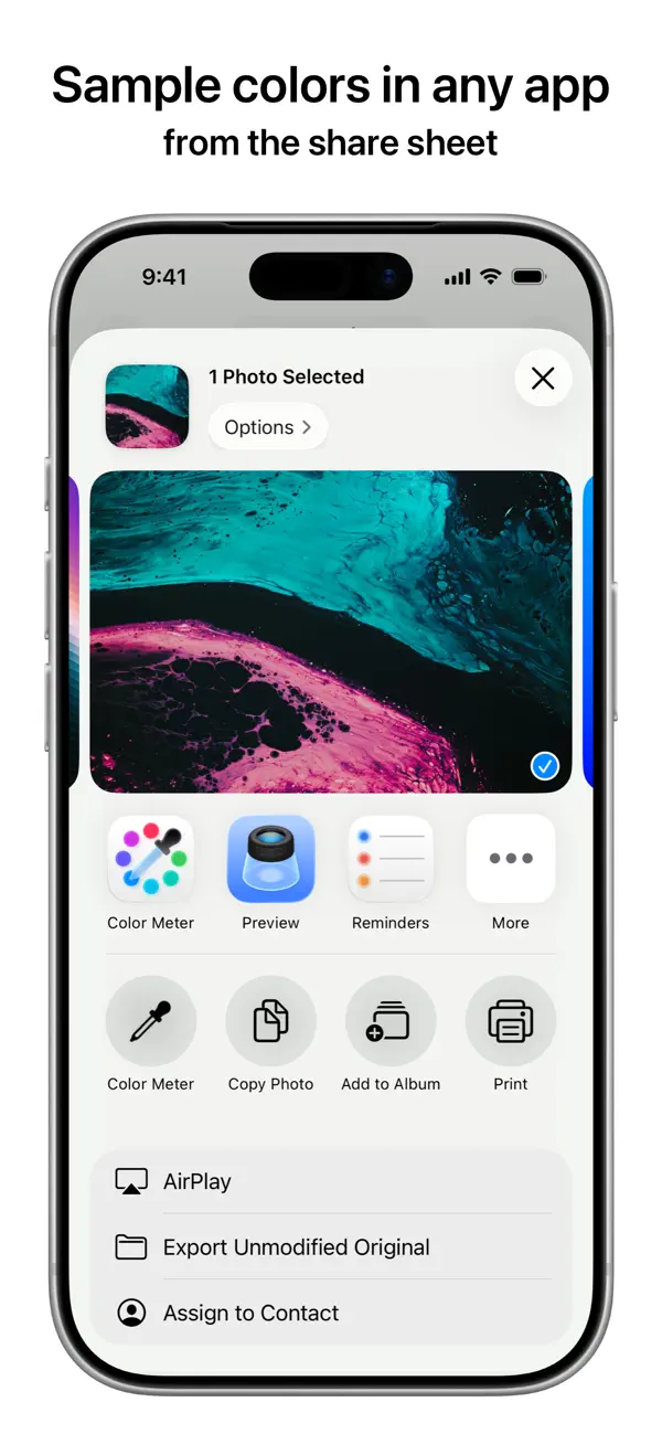 #2. Color Meter: Pixel Picker (iOS) بواسطة: Jordan Hipwell
