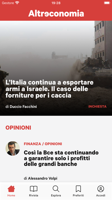 Altreconomia Screenshot