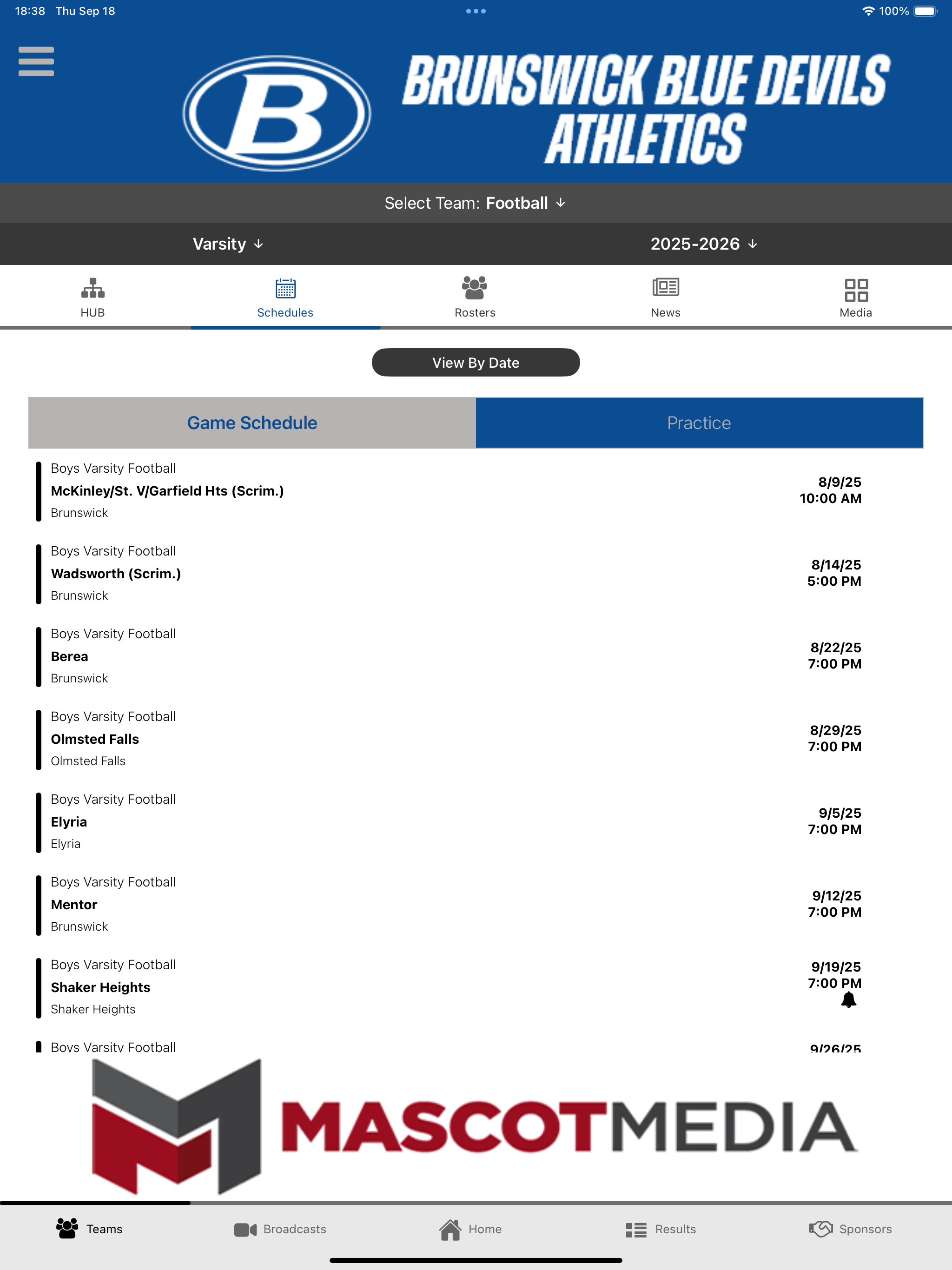 Brunswick Athletics screenshot 10