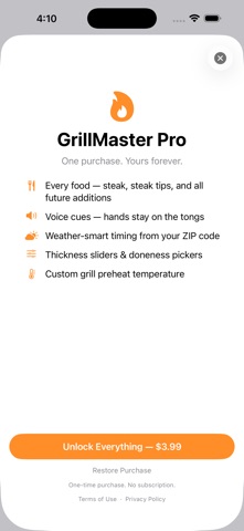 GrillMaster: BBQ Grill Timer Screenshot 5 of 5