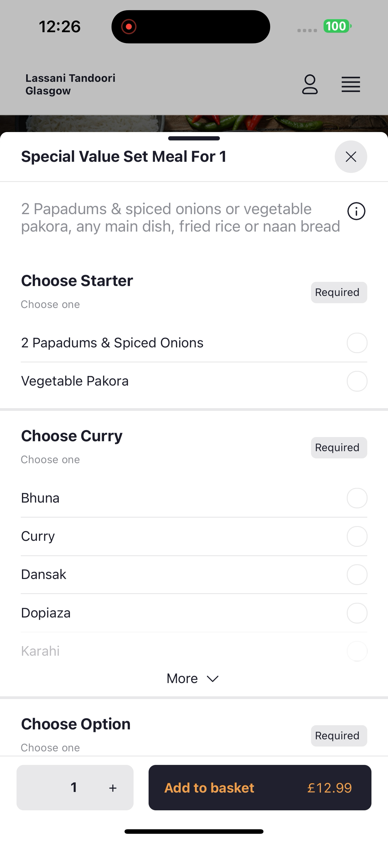 Lassani Tandoori Glasgow screenshot 8