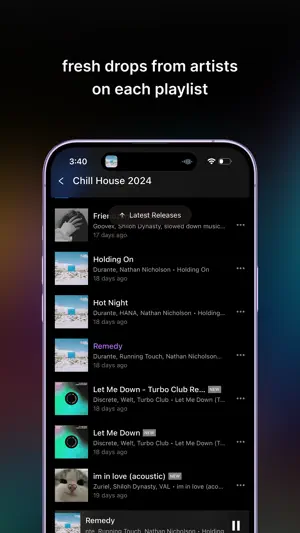 Burner Music screenshot 1