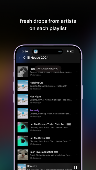 Burner Music Screenshot