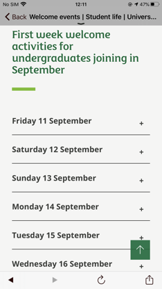 University of Stirling screenshot 2