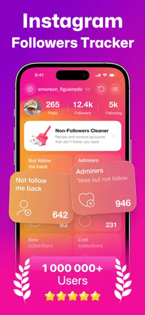Unfollowers - Follower Tracker screenshot 1