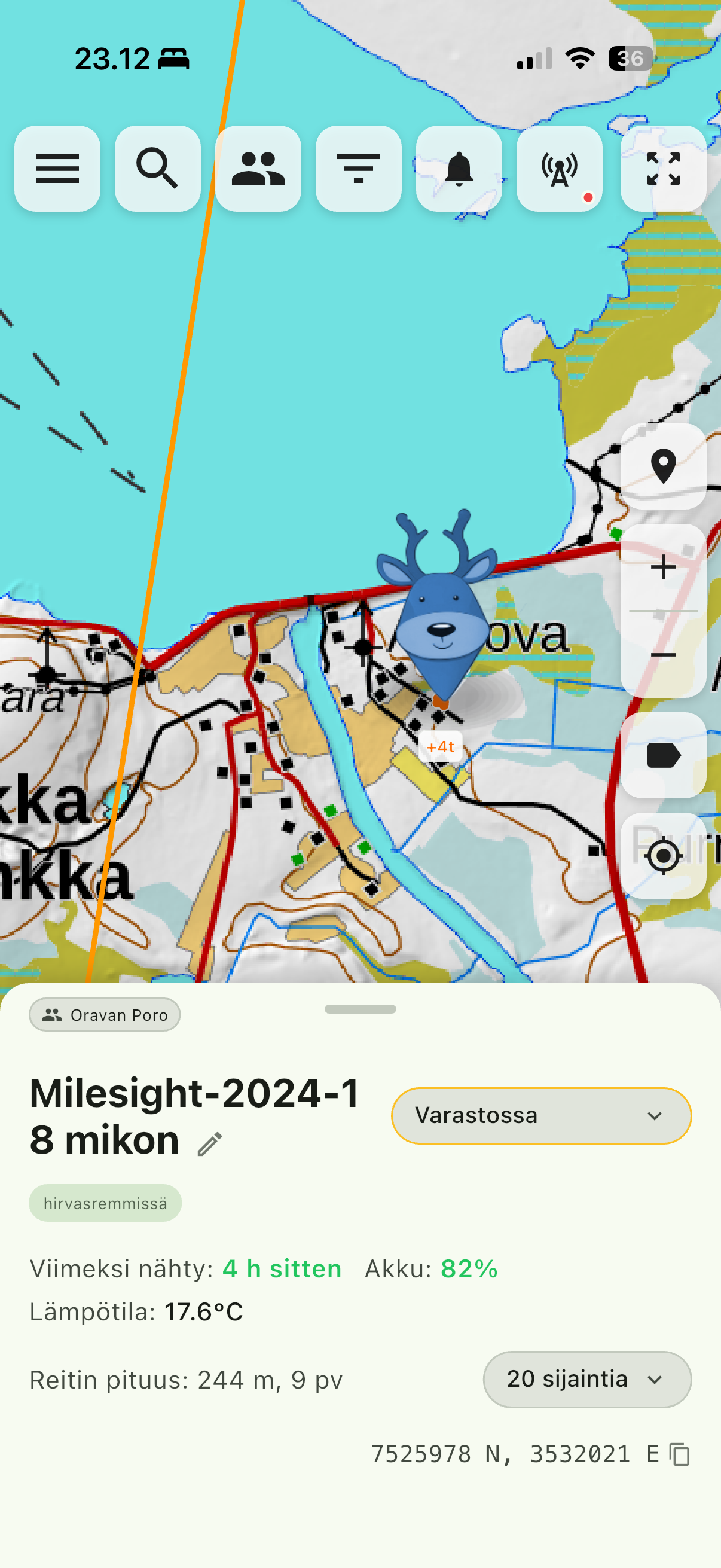 Porokartta
