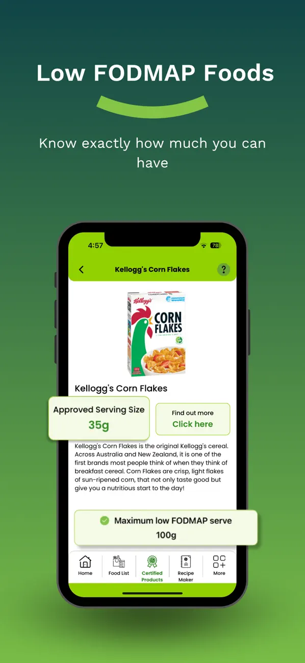 Screenshot #2 pour FODMAP Friendly