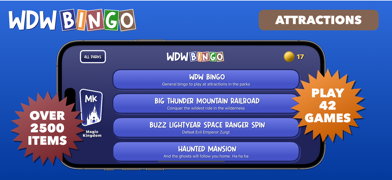 WDW Bingo Screenshot 4 of 5