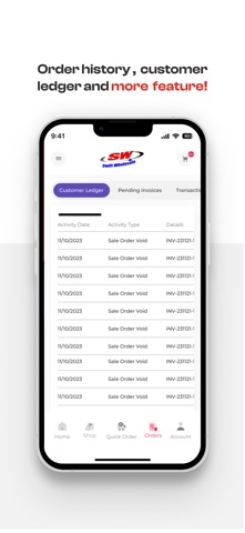 Swift Wholesale B2B iPhone screenshot
