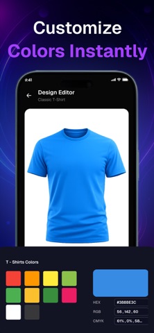 3D Mockup - Clothes Designer iPhone screenshot
