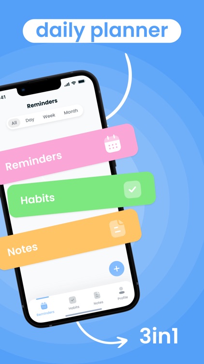 Daily Planner, Reminder: Ticka