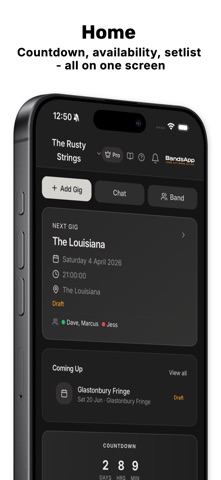 BandsApp - Band Manager Screenshot 1 of 6