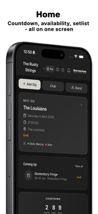 BandsApp - Band Manager screenshot 1