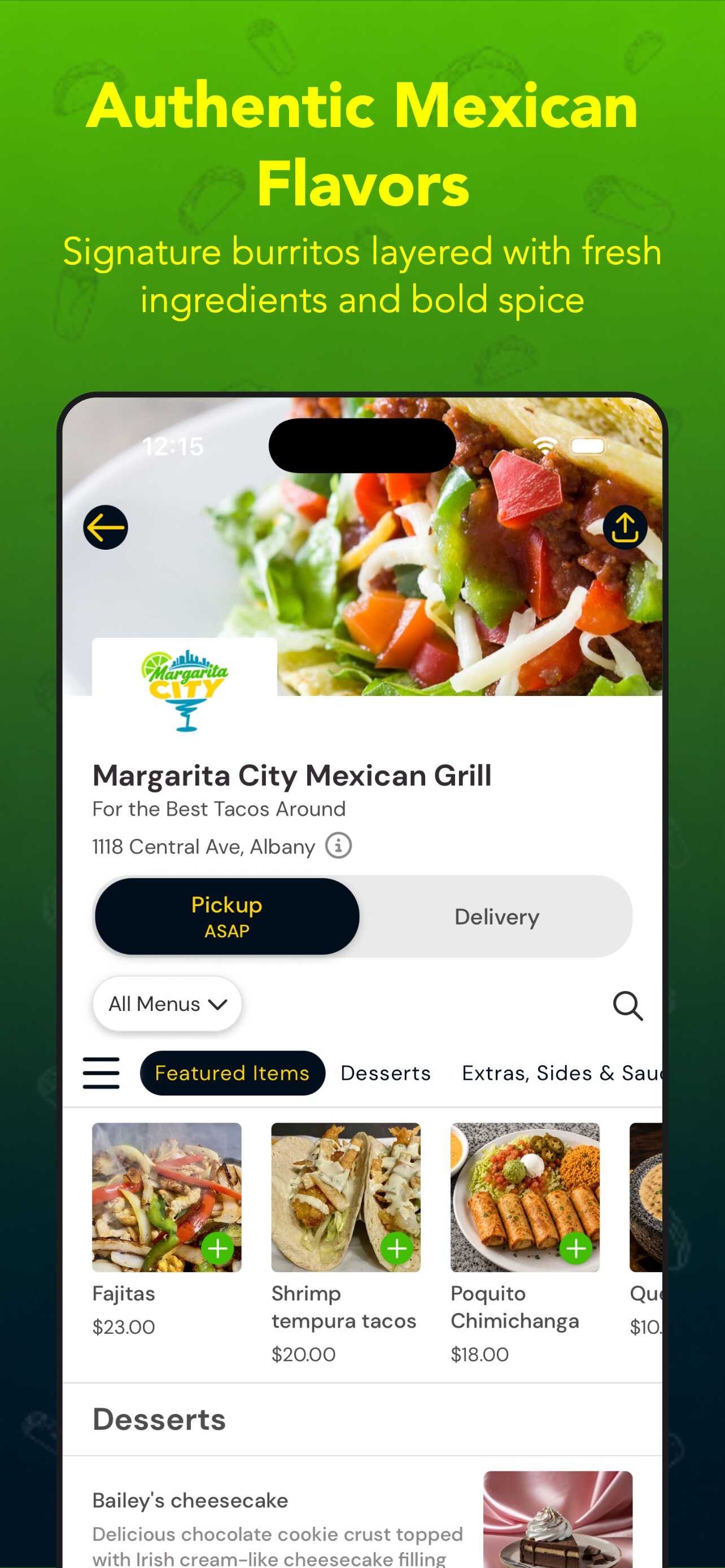 Screenshot 2 of Margarita City Mexican Grill
