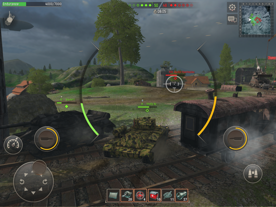 Battle Tanks: 戦車のゲーム・戦争兵器モバイルのおすすめ画像3