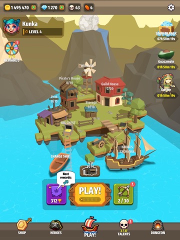 Pirates.io - Pirate Battles iPad screenshot