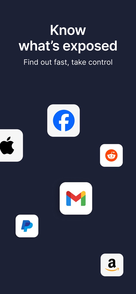 Guardio - Mobile Security - Users can quickly identify which of their online accounts, such as Facebook and Gmail, may be exposed to potential threats.