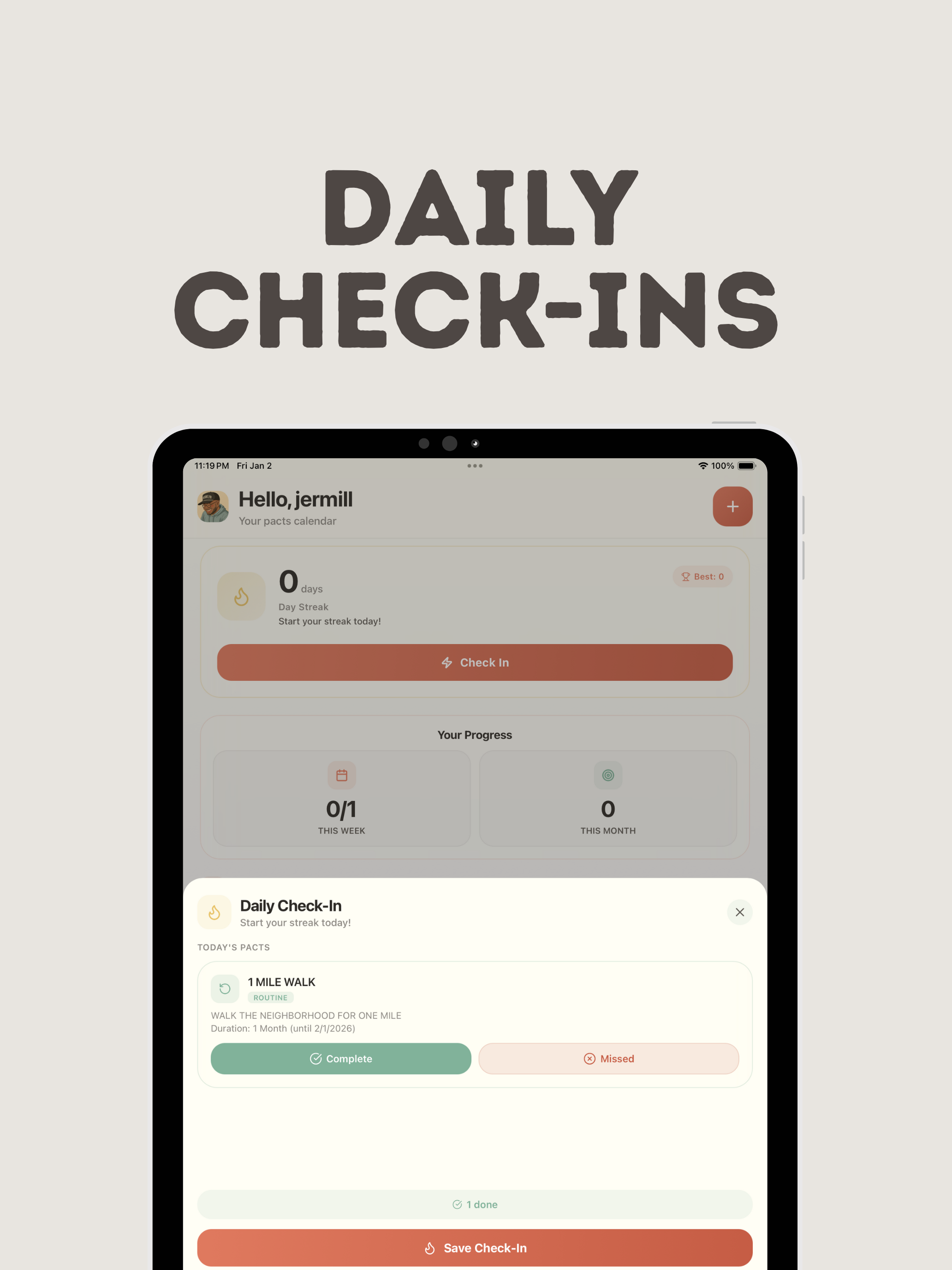 Notepact - Keep Your Promises screenshot 15