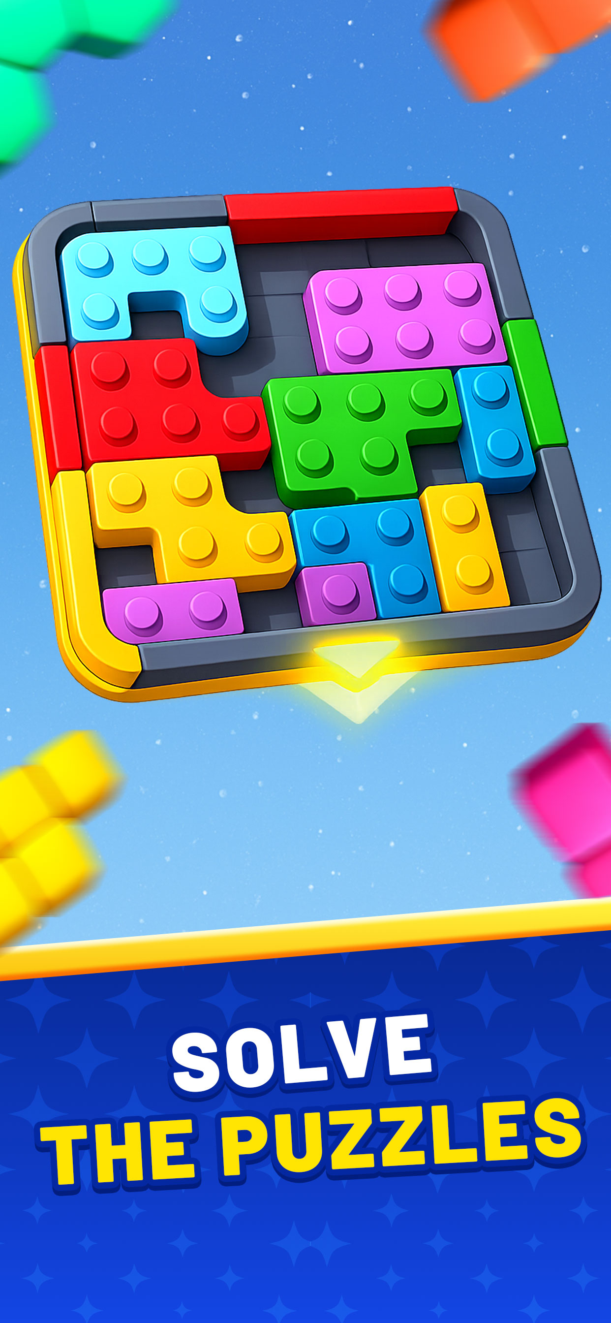 Color Block Fun: Jam Puzzle 3D