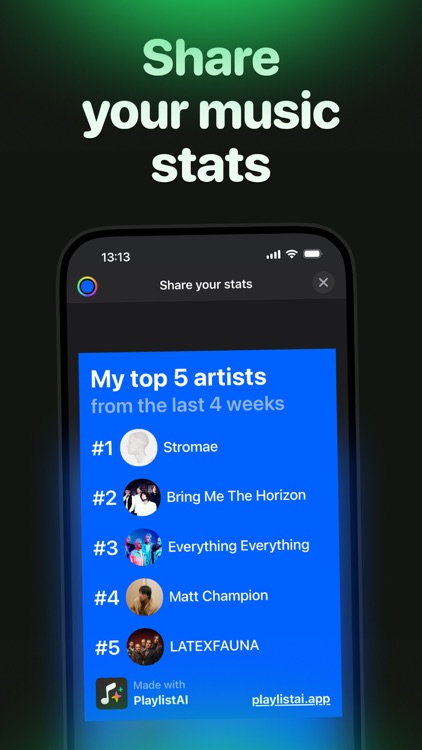 AI Playlist Maker: PlaylistAI screenshot-5