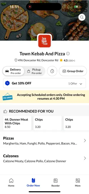 Town Kebab And Pizza screenshot 3