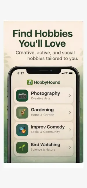 HobbyHound: Chase Your Hobbies screenshot 2