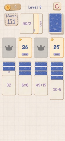 Math Solitaire: Number Match Screenshot 2 of 5