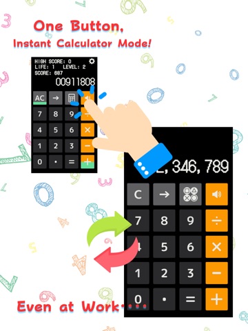 Calculator Game: Number Rush iPad screenshot