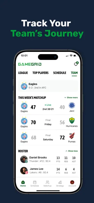 GameGrid: Sports & Stats screenshot 3
