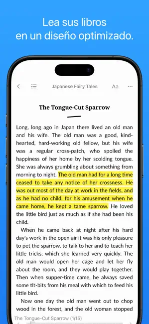 Yomu EBook Reader iPhone screenshot 3