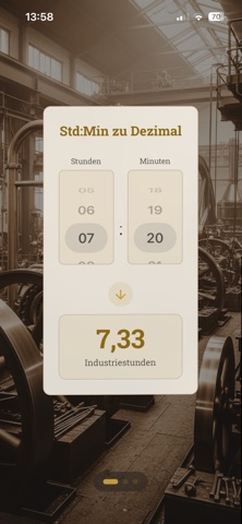 Arbeitszeitenrechner Screenshot 1 of 4