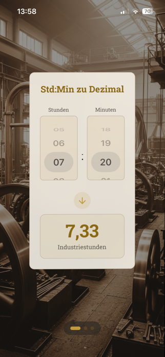 Arbeitszeitenrechner Screenshot 1 of 4