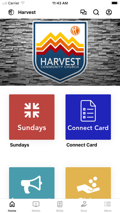 Harvest Church Screenshot