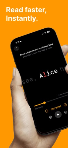 UX Speed Reader screenshot