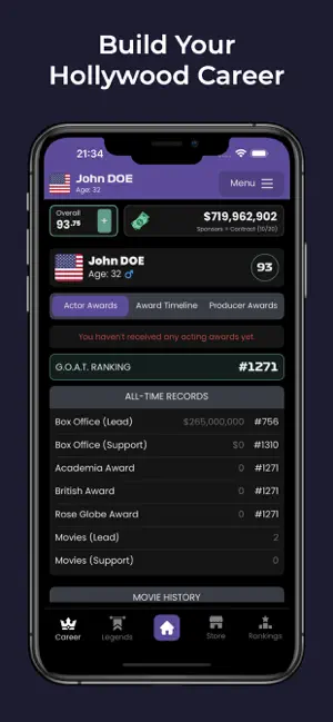 Hollywood Superstar Tycoon screenshot 2