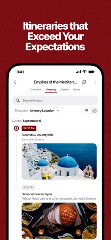 Appian Tours iPhone screenshot