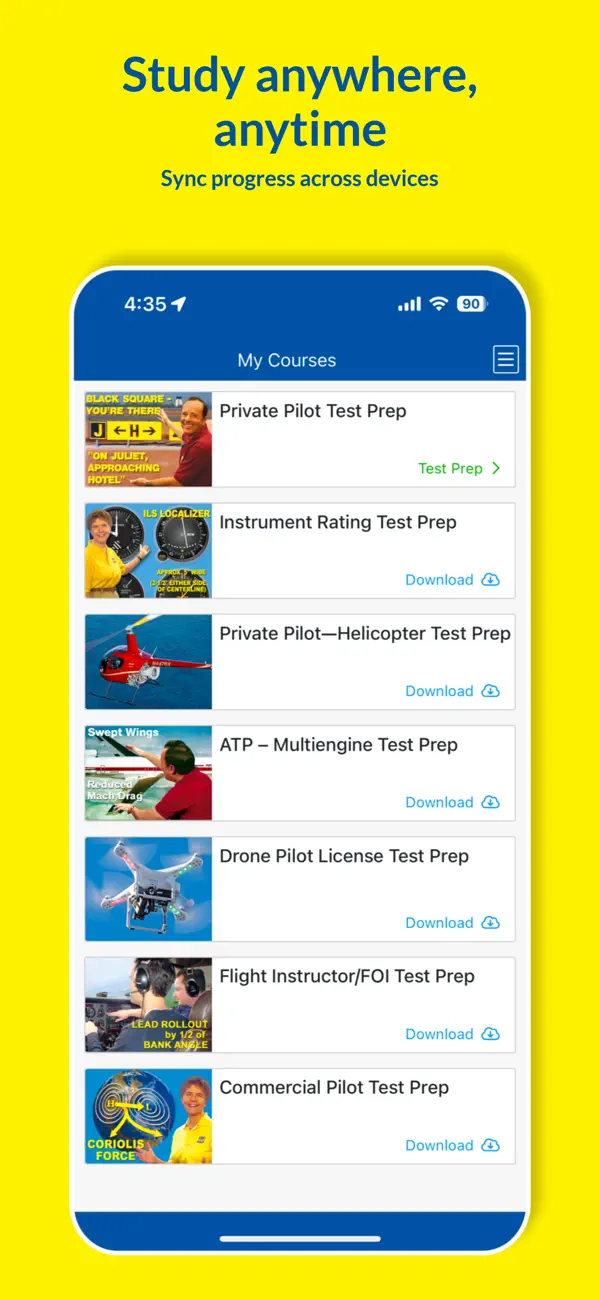 Screenshot #1 pour King Test Prep Companion