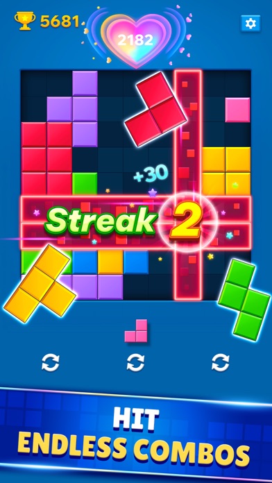Blockanza: Block Puzzle iPhone screenshot 4 - Games app