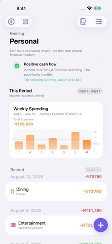MyFinance Go Screenshot 1 of 9