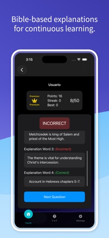 Evangelical Bible Trivia Screenshot 3 of 9